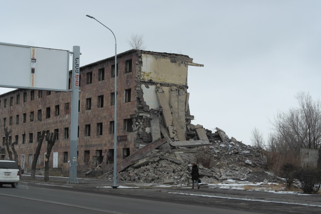 gyumri earthquake armenia