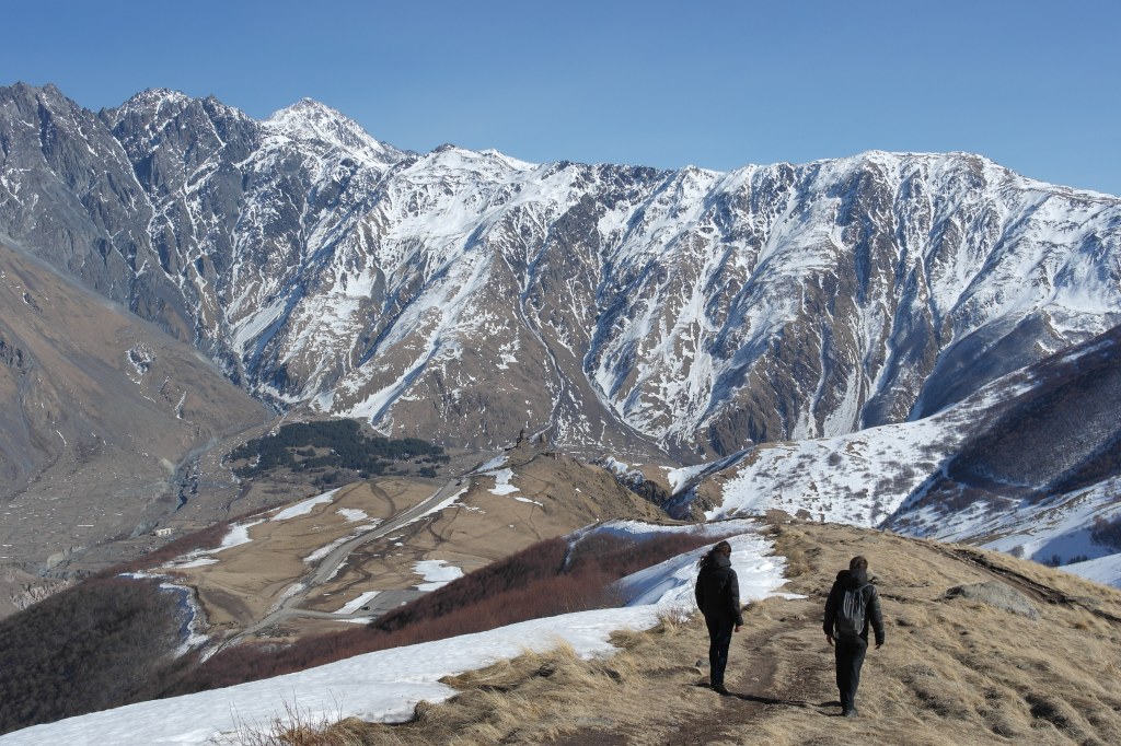 kazbegi mountains georgia