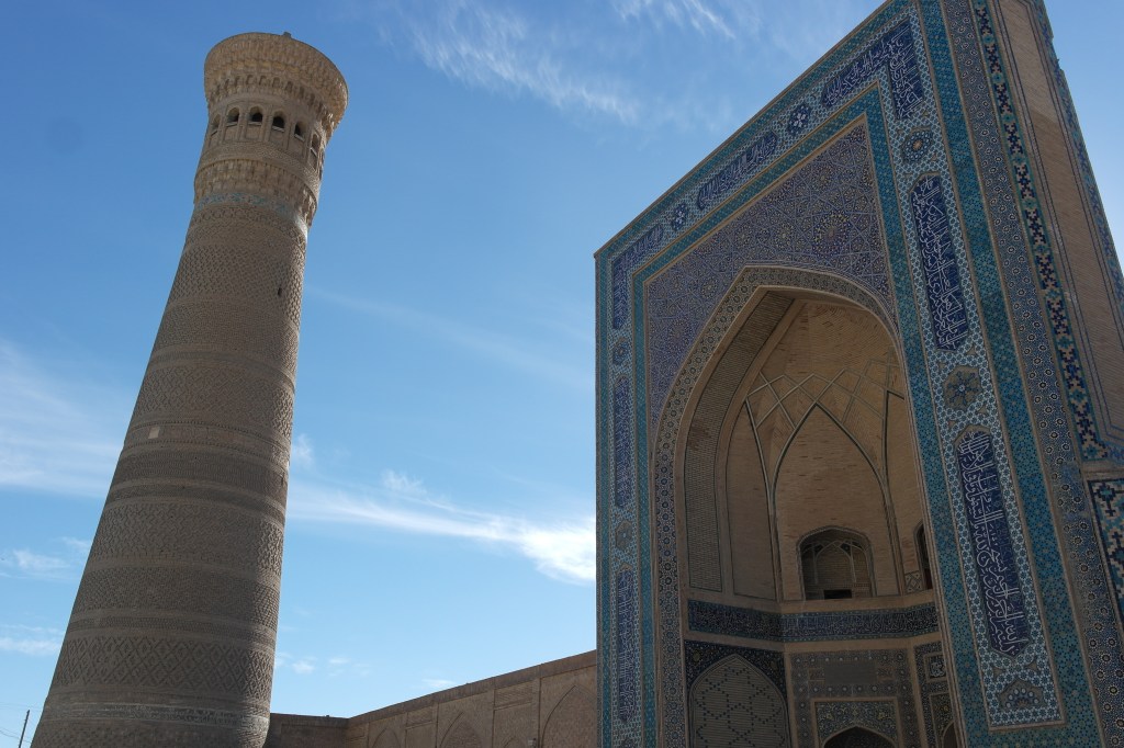 Uzbekistan Bukhara tower mosque