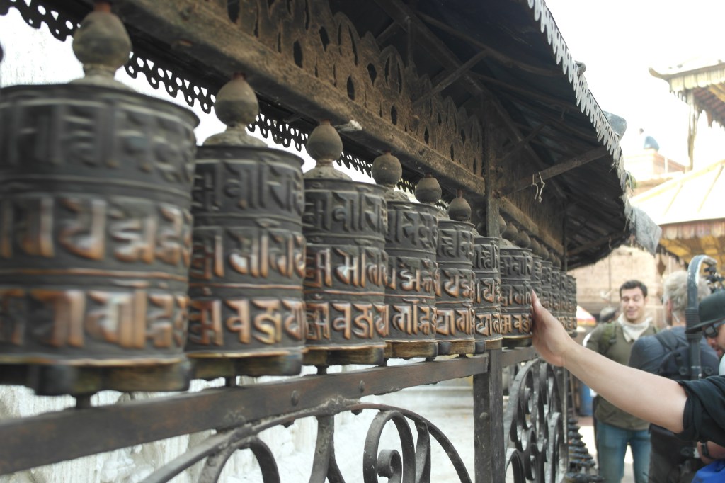 Prayer wheels Nepal