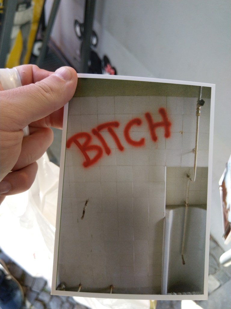 bitch postcard berlin 