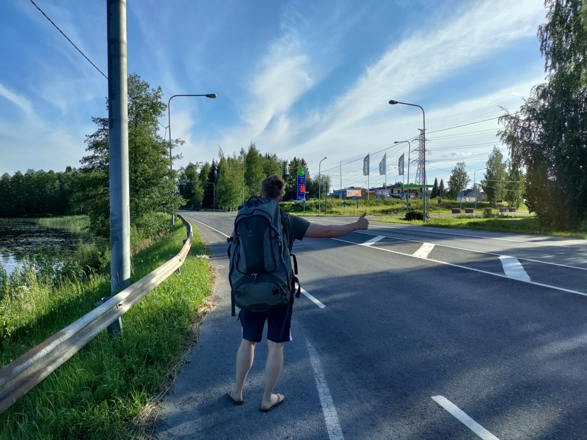 Hitchhiking Through Finnish Nightless Nights: Day&nbsp;One